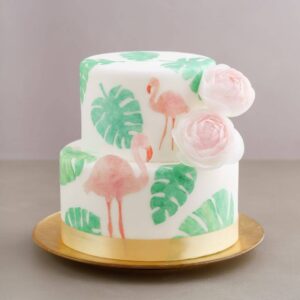 Flamingo_Cake_CGC145_Cakes_Delivery_In_Sri Lanka_CAKESANDGIFTS.COM