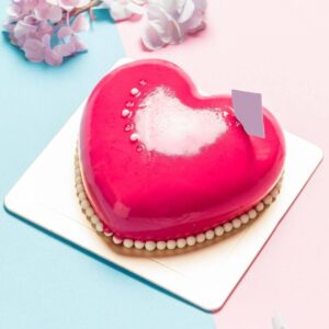 Hot_Pink_Valentines_Day_Cake_CGC125_Cakes_Home_Delivery_In_Jaffna_CAKESANDGIFTS.COM