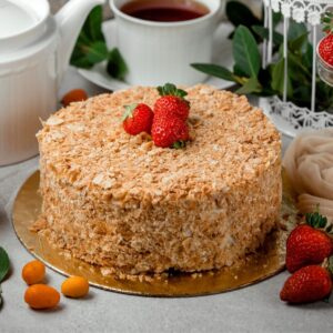 Strawburry_Nutty_Crunchie_Cake_CGC102_Cakes_Delivery_In_Jaffna_CAKESANDGIFTS.COM